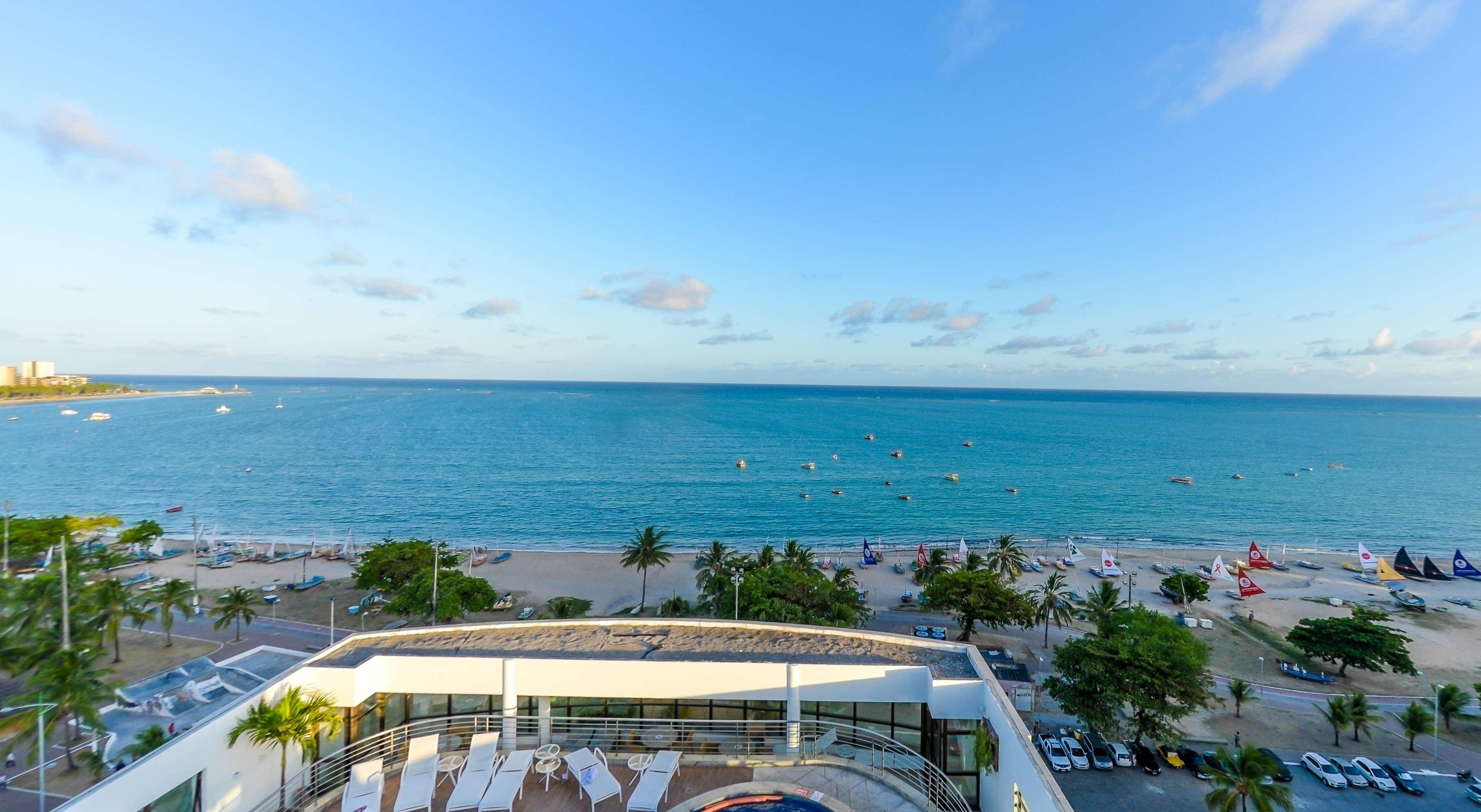 Best Western Premier Maceio Exteriér fotografie View of the beach from the hotel